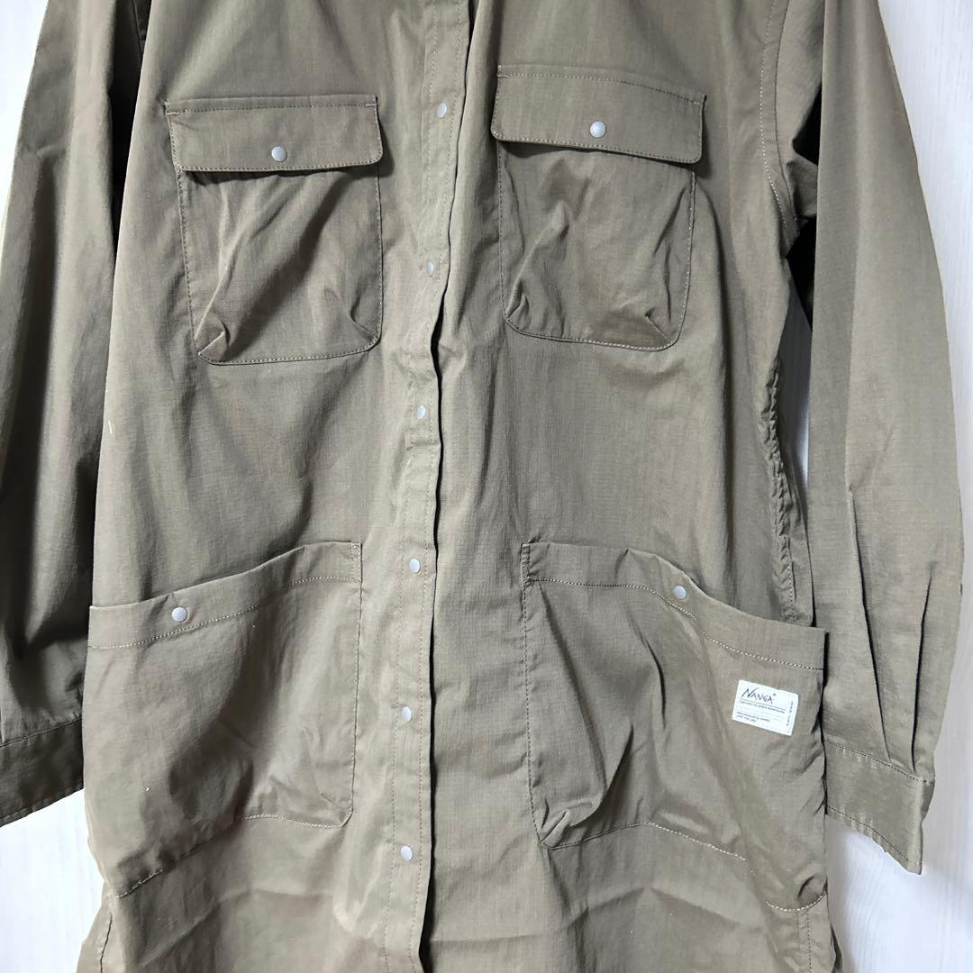 ナンガ　タキビリップストップキャンプシャツドレス　新品　M