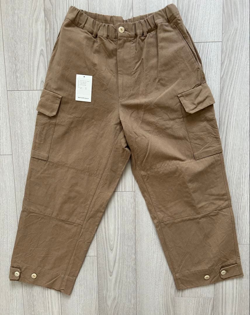 パンツ ARTS&SCIENCE French cargo pants comoli