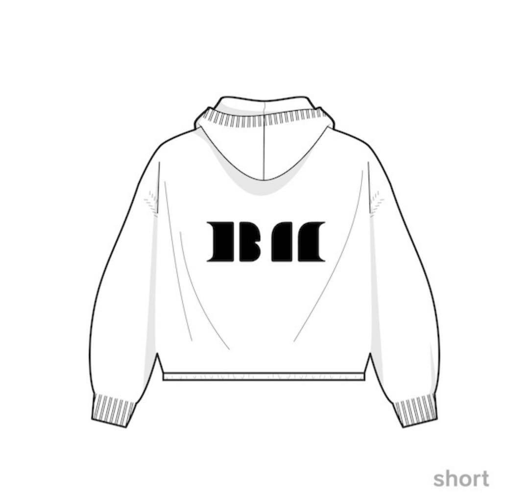 BABYMONSTER ジップフーディー Short スウェットパンツ Mens