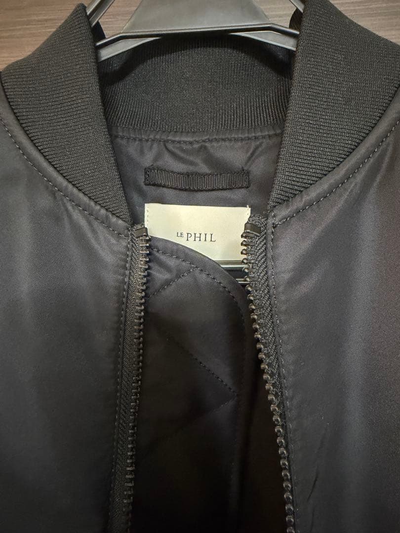 【完売】LE PHIL ナイロンウエストベルトパフィージャケット　2025AW