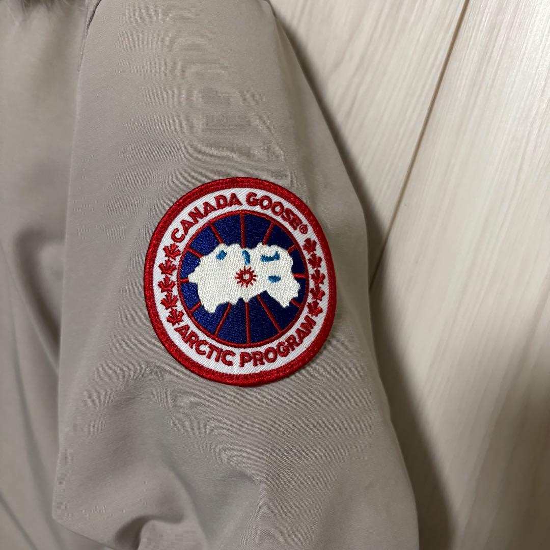 カナダグース　ジャスパーパーカー　メンズXS ベージュ　ダウンジャケット