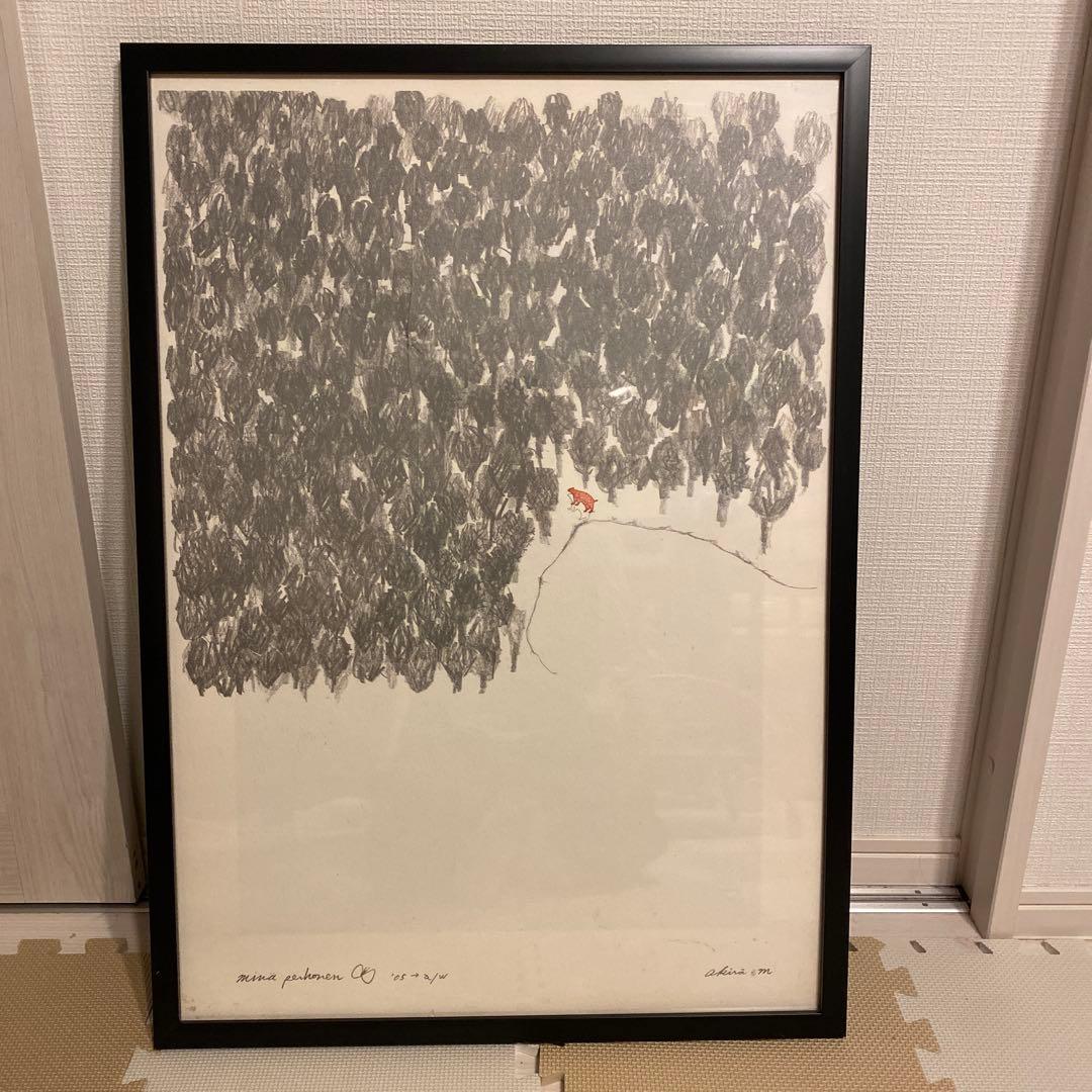 ミナペルホネン　mina perhonen　forest gateポスター