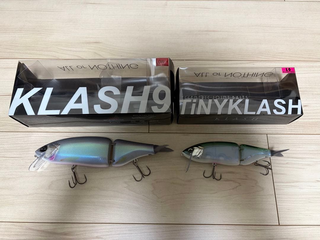 クラッシュ9LOWとタイニークラッシュLOWのセット