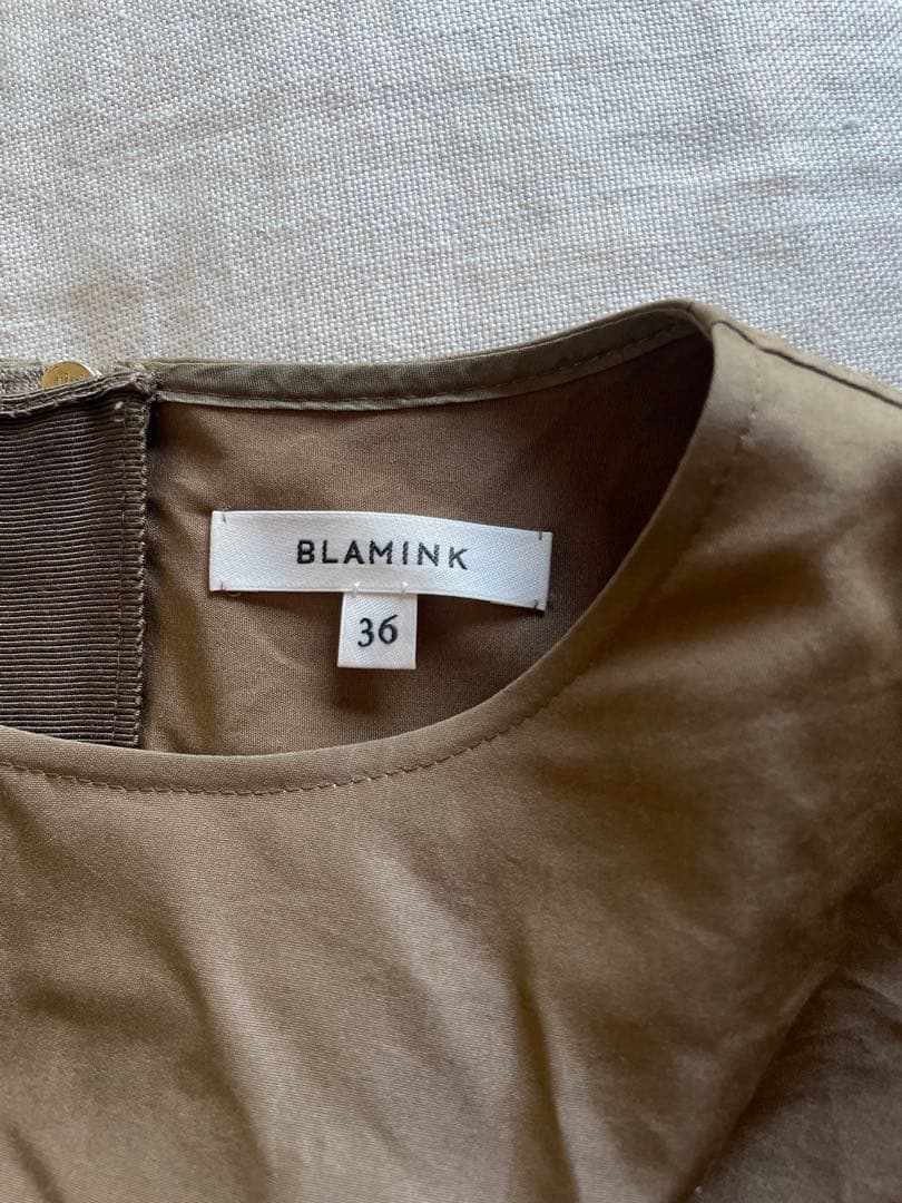 BLAMINK ブラウン 長袖シャツ 36