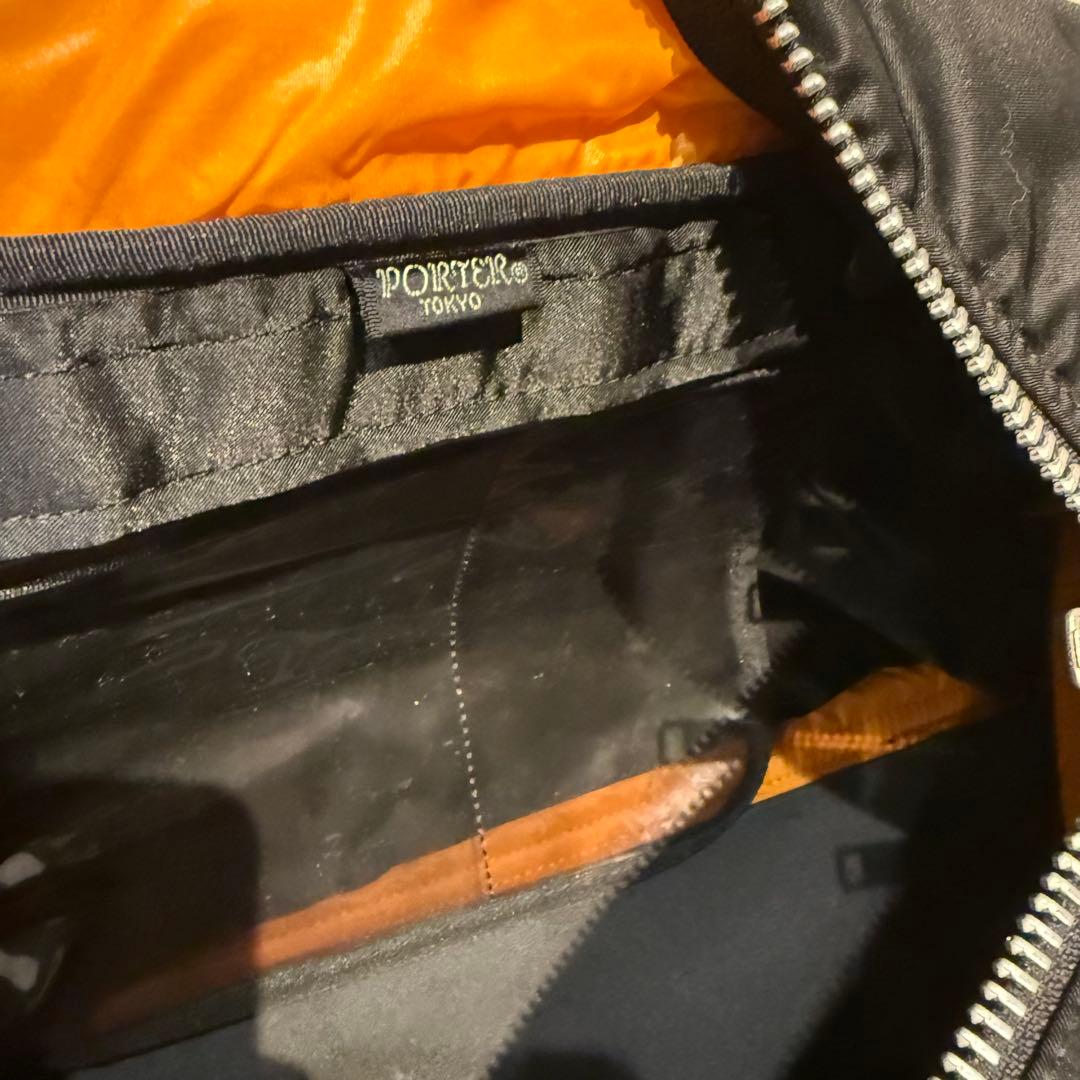 【美品】ポーター タンカー 2way ボストンバッグ ブラック
