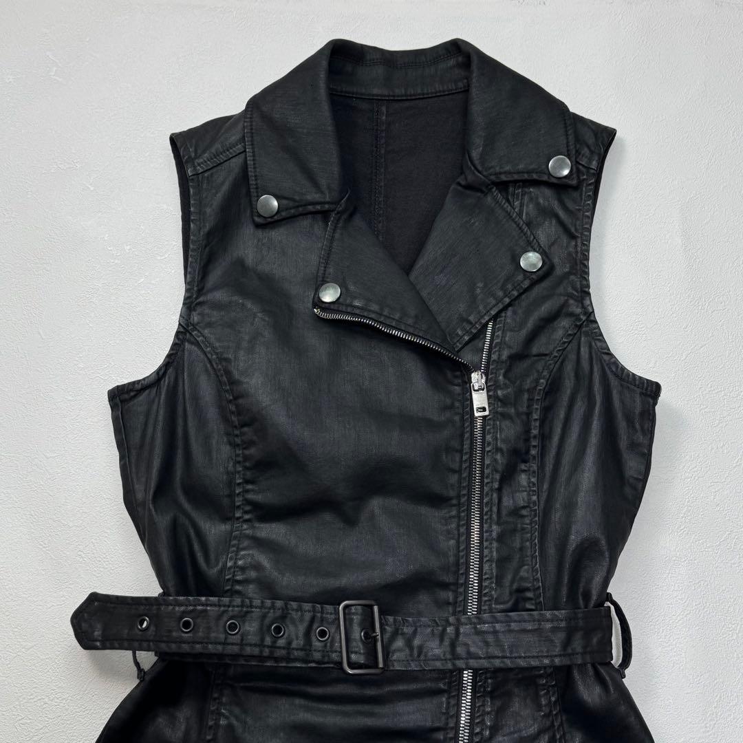 y2k DIESEL ライダース ワンピース グランジ パンク archive