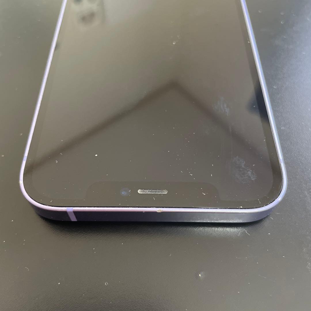 【美品】iPhone12 パープル　64GB
