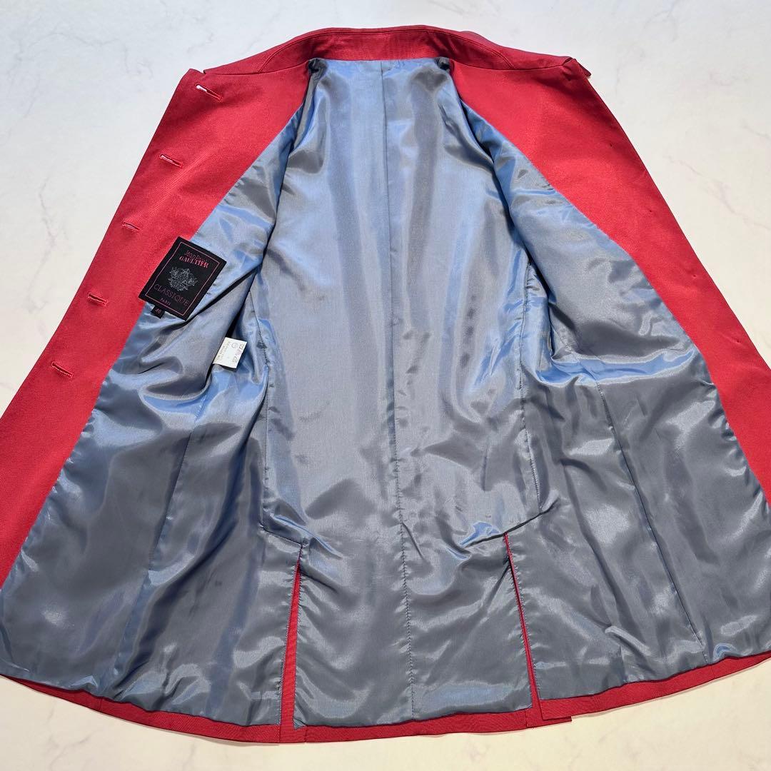 JEAN PAUL GAULTIER クラシック シャツジャケット レッド 40