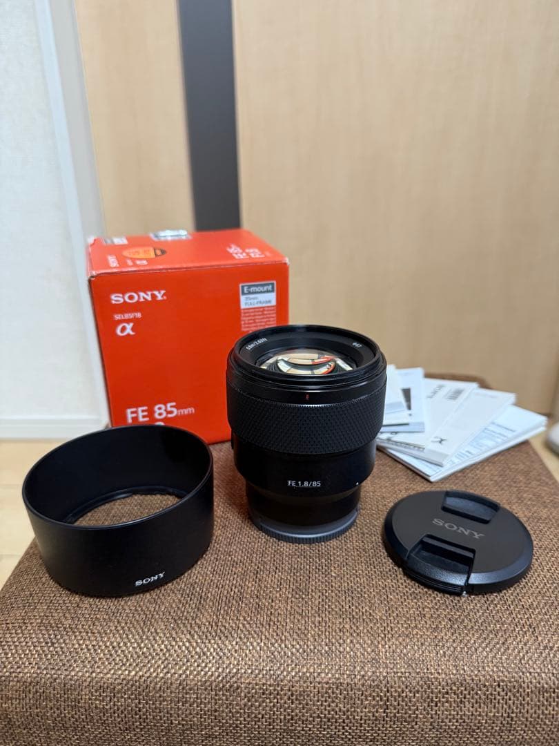 【美品】SONY FE85mmF1.8 SEL85F18