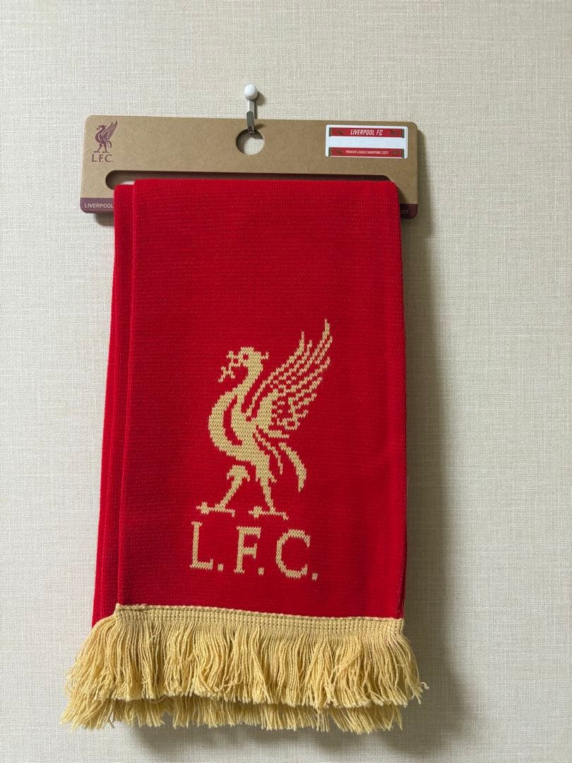 リヴァプール 2025優勝記念オフィシャル マフラー【限定品】