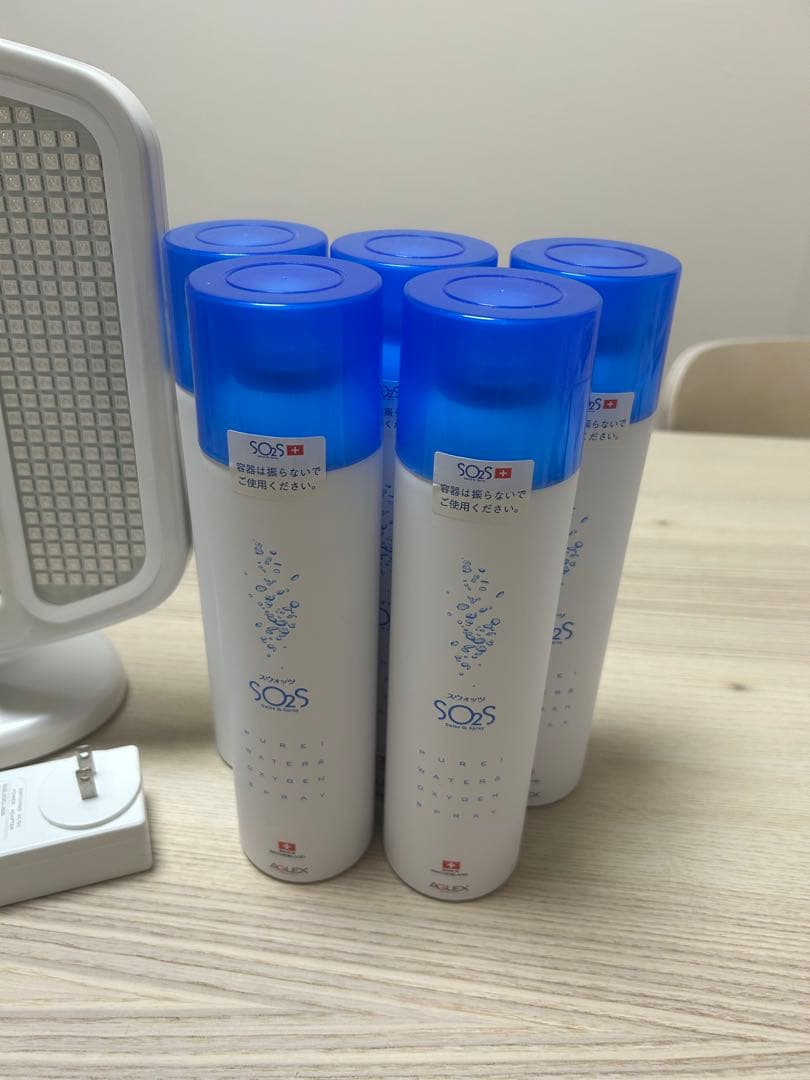 美顔器とミストスプレー5本セット