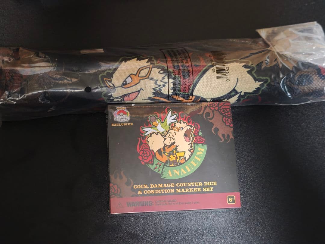 ポケモンカードゲーム wcs2025 ウインディ　プレイマット ダメカンセット