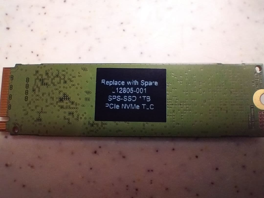 Samsung 1TB NVMe SSD M.2 動作確認済み 送料無料