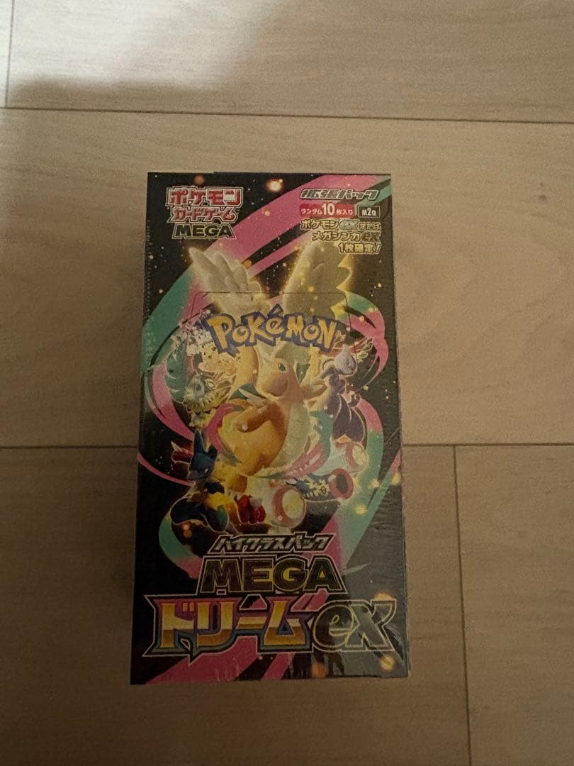 ポケモンカードゲーム MEGA ドリームEX シュリンクあり