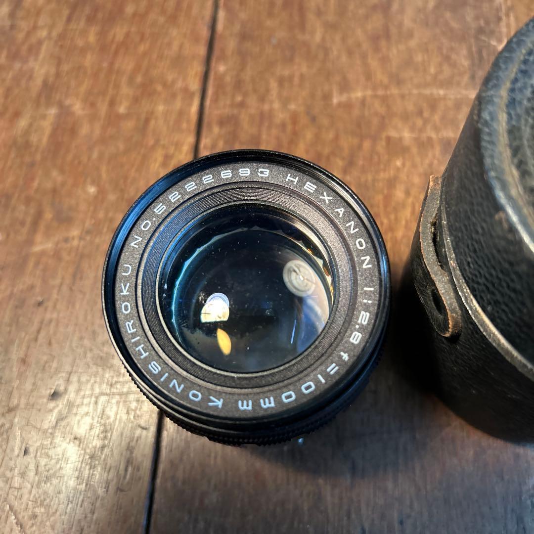 オールドレンズKonica HEXANON 50mm f/1.8 レンズ