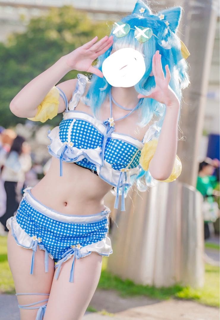 ホロライブ こぼ・かなえる 2025年水着衣装