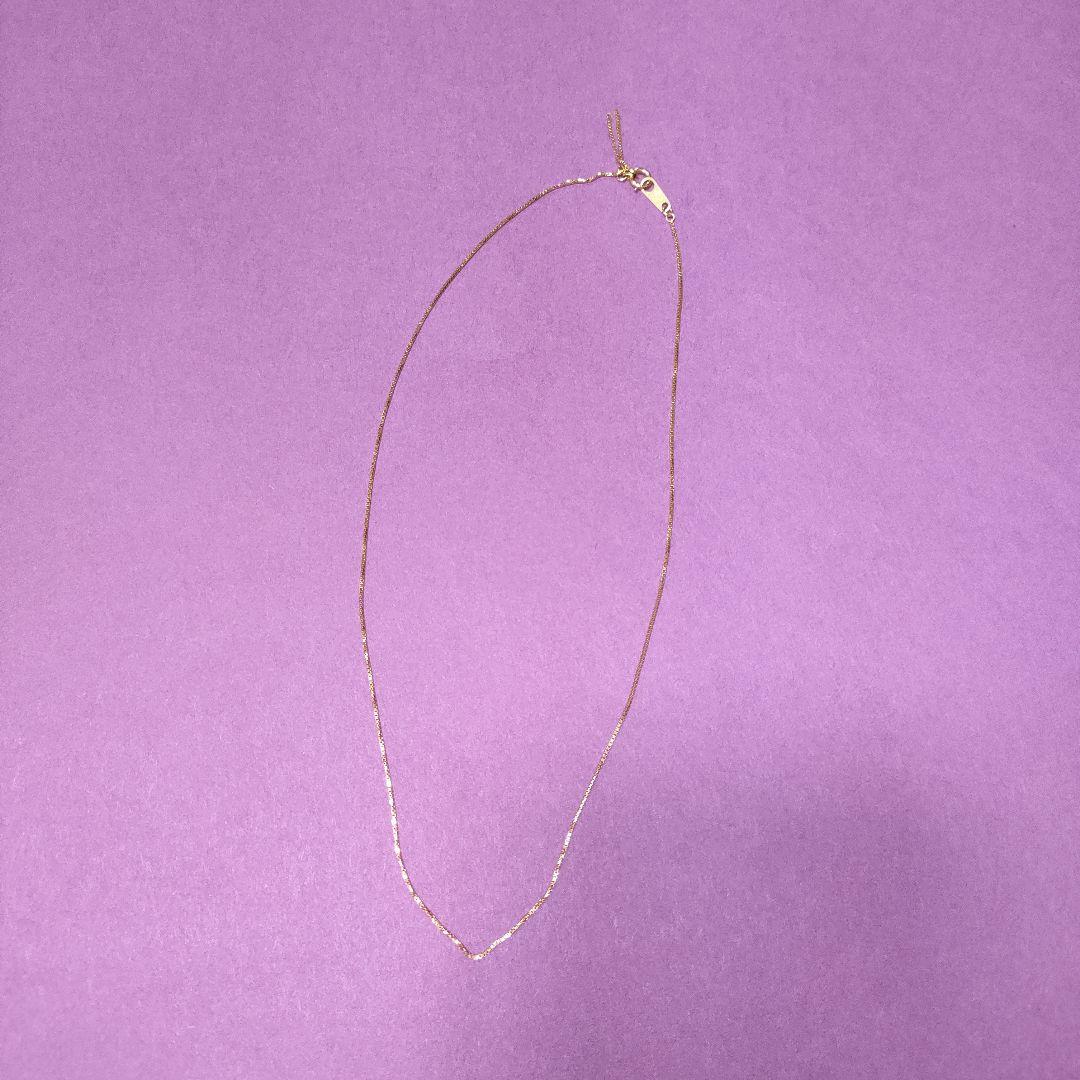 K１８　ゴールド　ネックレス　1.9g　刻印有り