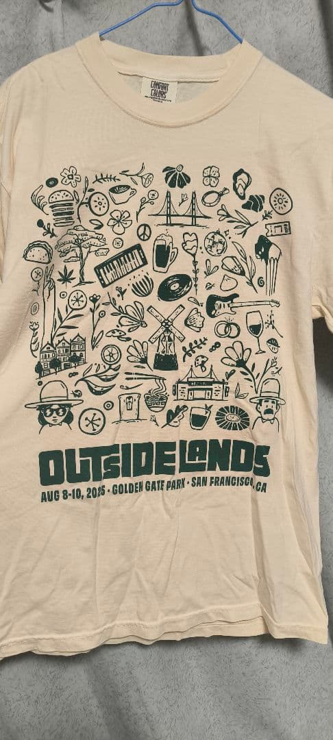 OUTSIDE LANDS 2025 Tシャツ