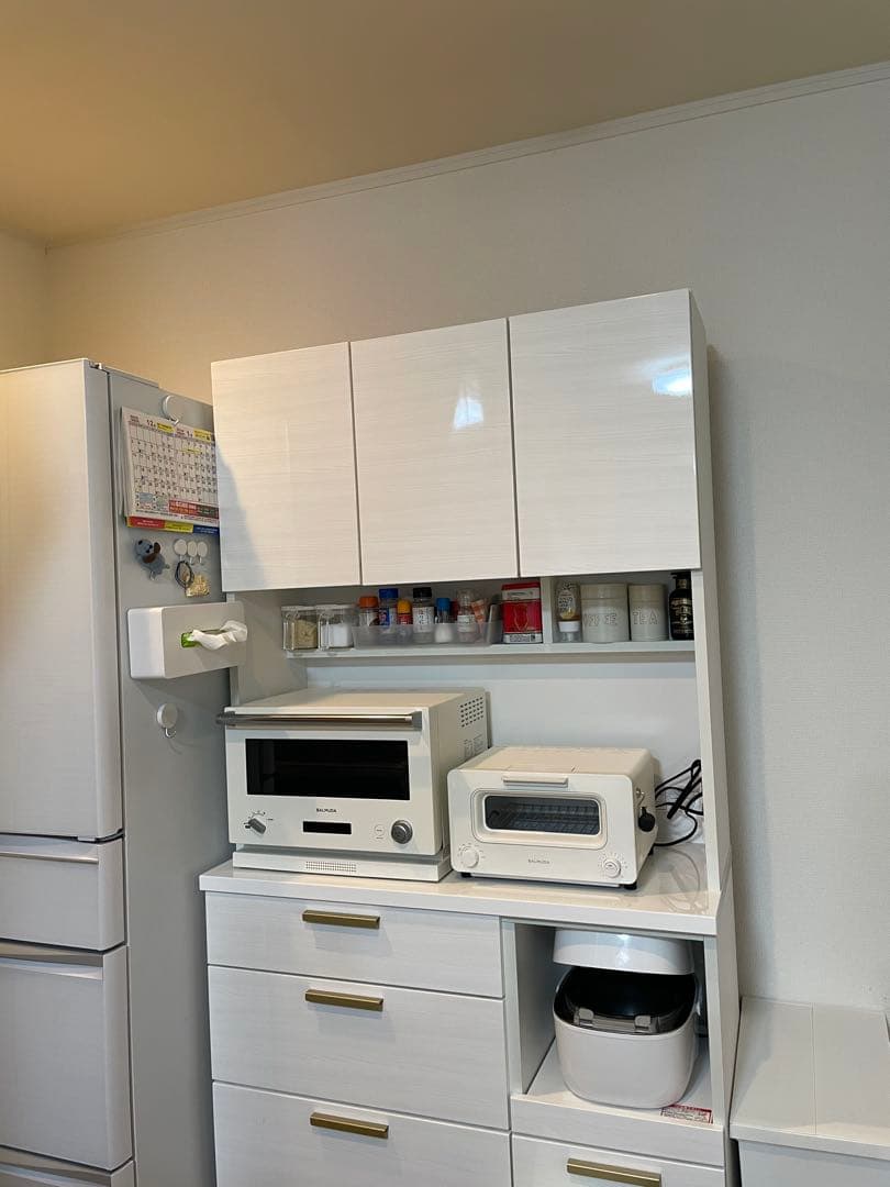 ニトリ　食器棚　ホワイト　※26/1/6迄