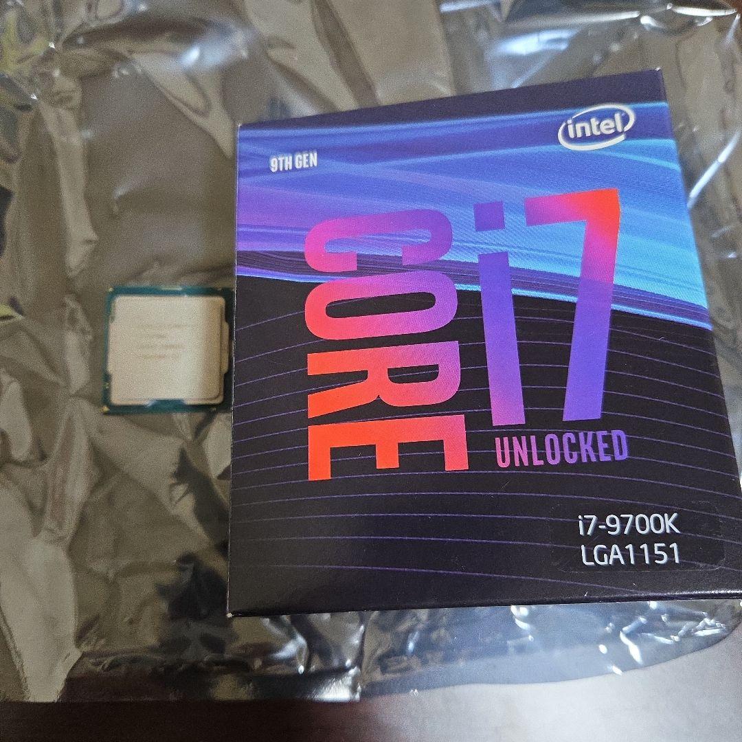 Intel Core i7-9700K 9th Gen CPU【動作確認済み】