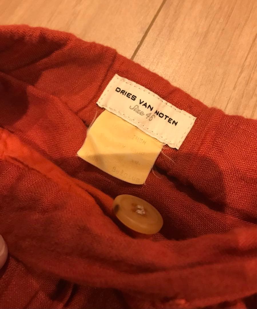 【希少】ドリスヴァンノッテン サルエルパンツ オレンジ アーカイブ