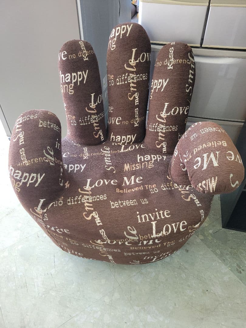 ハンド ソファー チェアー 回転式 1人掛け インテリア 椅子 イス　中古