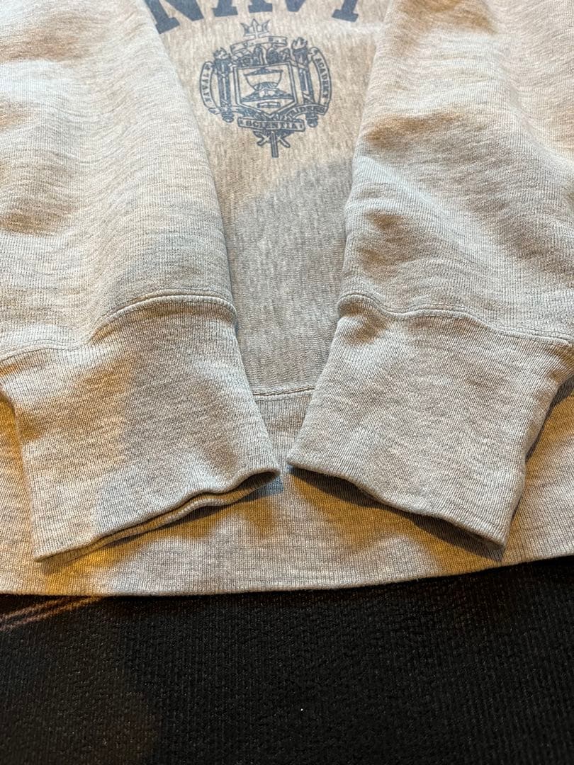 80s champion リバースウィーブ usnavy 染み込み usa製