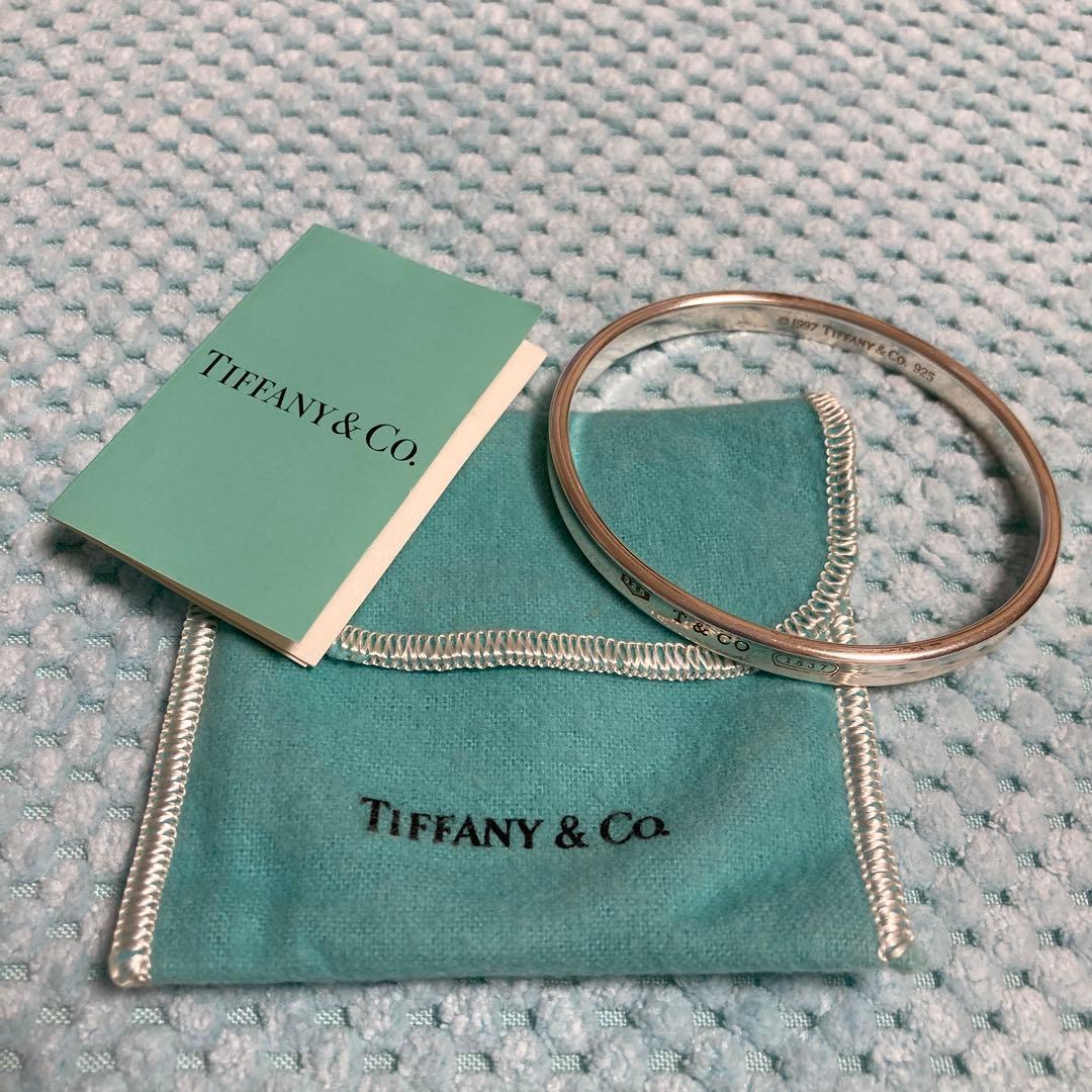 【再お値下げ】Tiffany & Co. 1837シルバーバングル