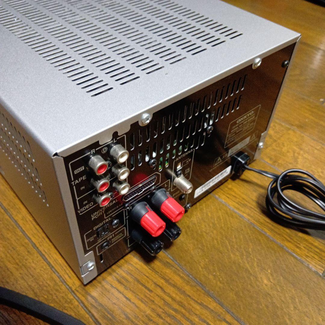 ONKYO　FR-N9NX　アンプ　リモコン　説明書　CD MD USB