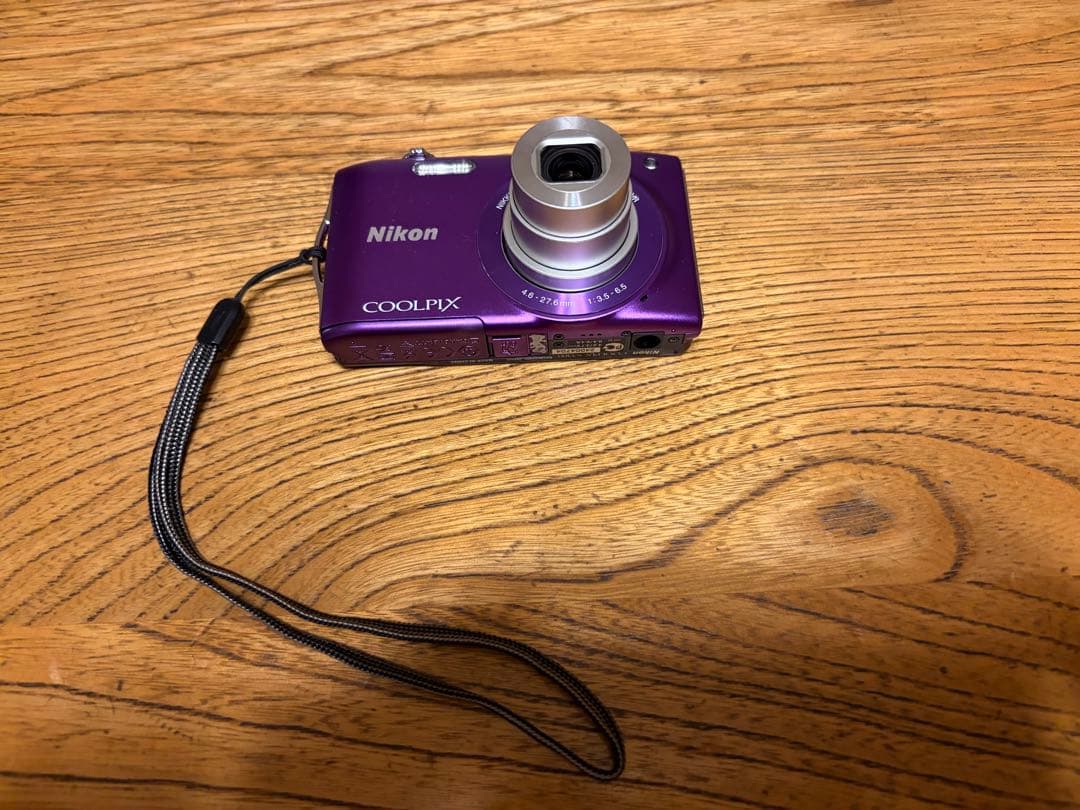 Nikon COOLPIX パープル コンパクトデジタルカメラ