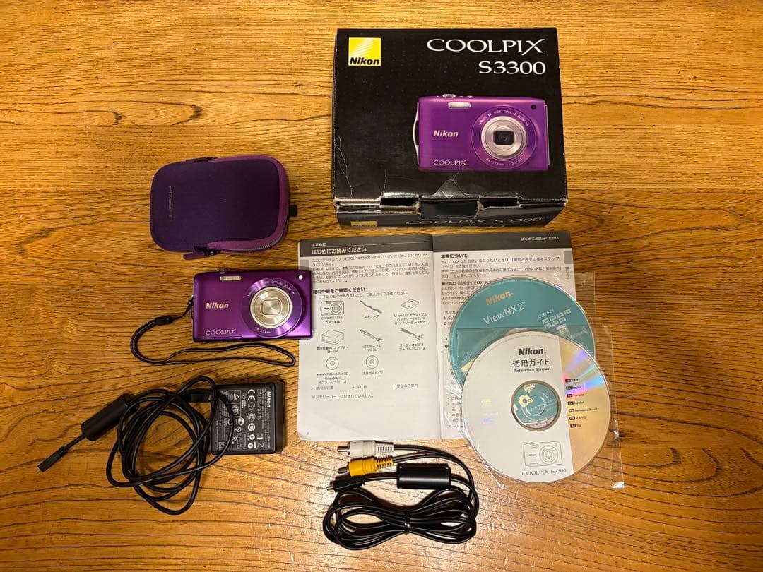 Nikon COOLPIX パープル コンパクトデジタルカメラ
