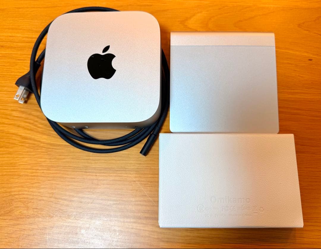 ほぼ新品。美麗Mac mini M4 RAM16/256GBキャリーセット