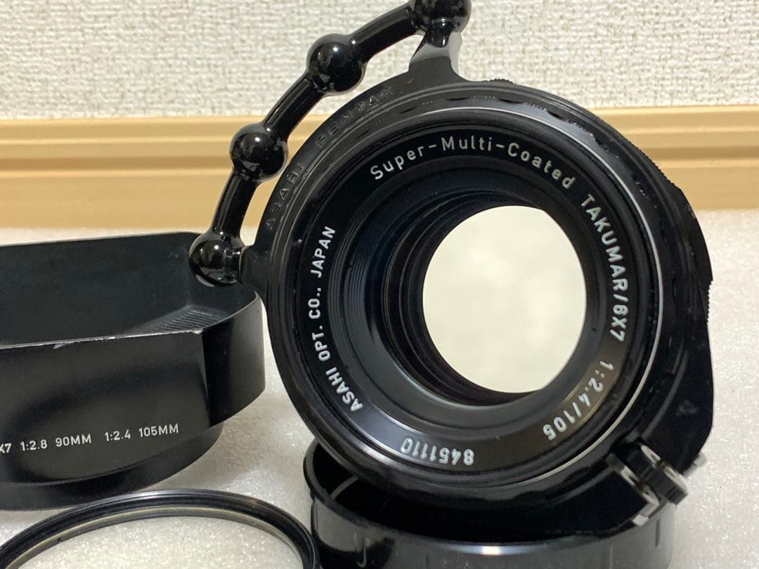 フィルムカメラ PENTAX TAKUMAR 6x7 1:2.4 105