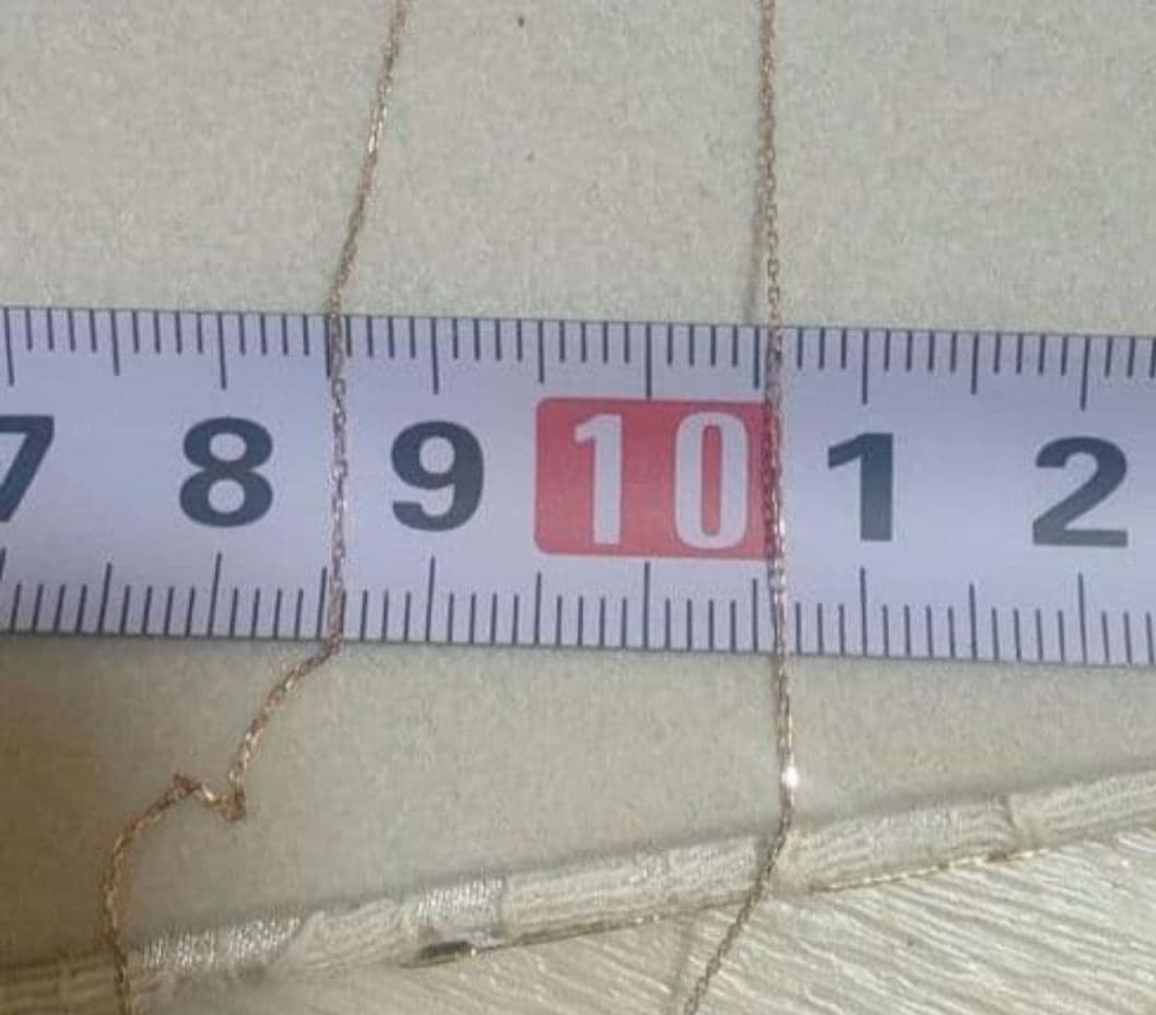 k10PG シンプル チェーン 40センチ 本日限定値下げ