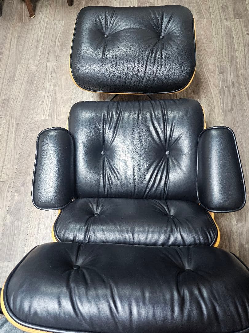 値下げ中【セット販売のみ】ハーマンミラー イームズ ラウンジチェアオットマン