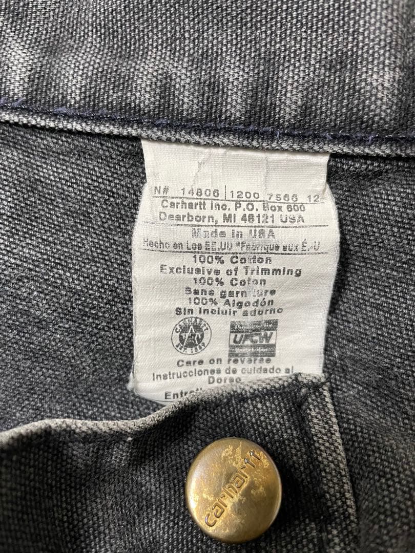 Carhartt ペインターパンツ　00s USA製　ブラック
