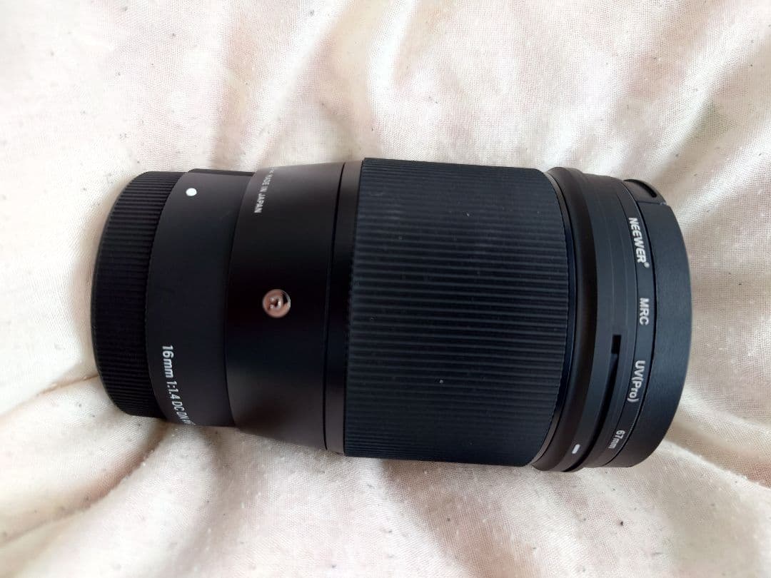 sigma 16mm f1.4 dc dn eマウント(光学美品)