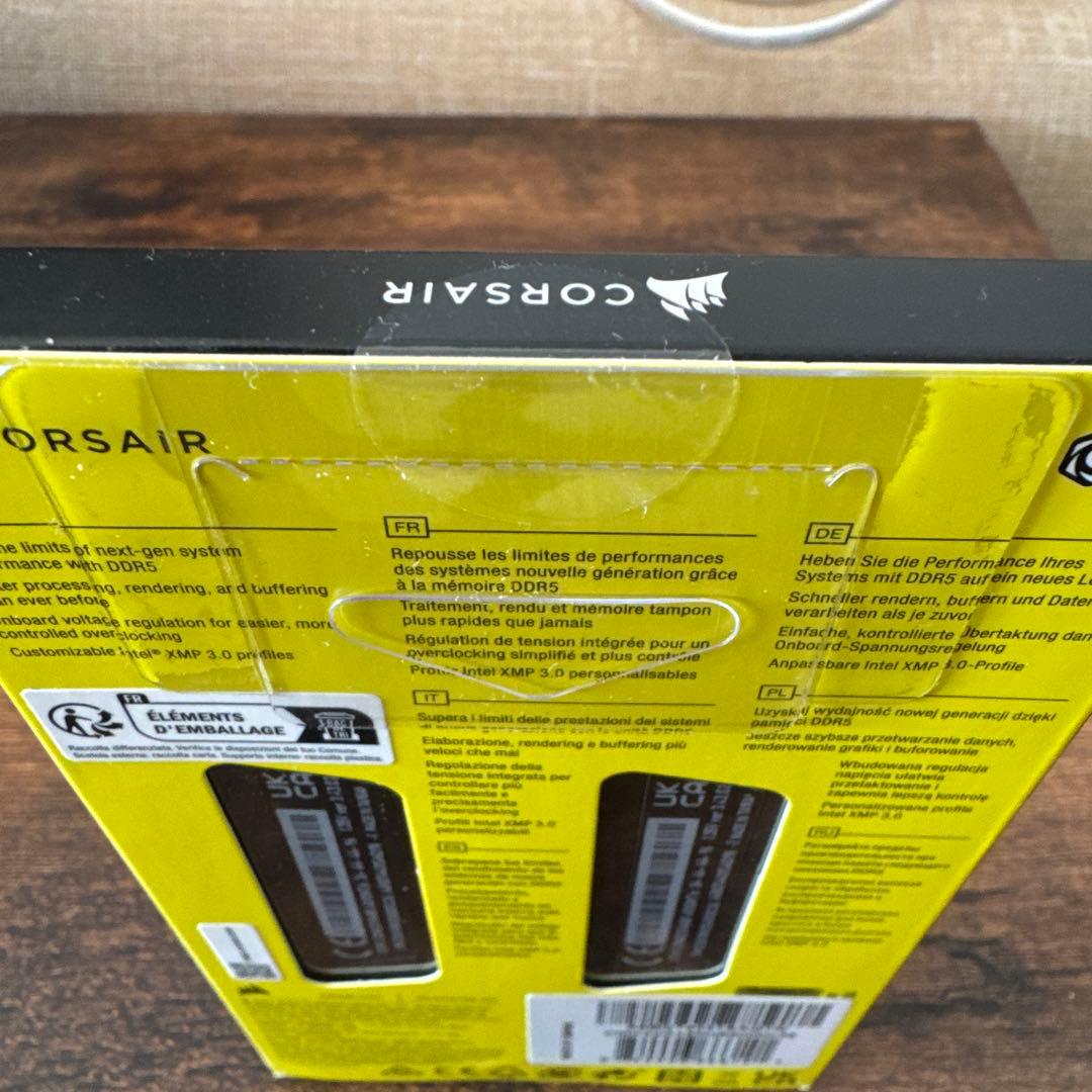 メモリー CORSAIR VENGEANCE DDR5 32GB 6000MHz