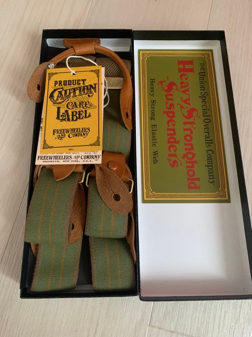 フリーホイーラーズ ウエアハウス サスペンダー
