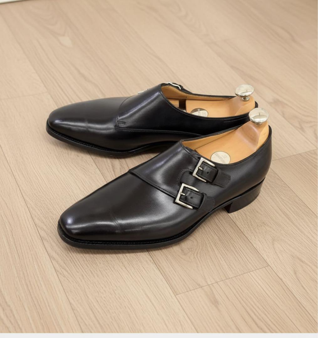 旧ロゴ 黄箱 JOHN LOBB CHAPEL 7Eミスティカーフ 極美品