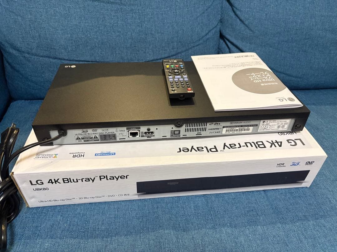 4K Ultra HD ブルーレイプレーヤー　UBK80