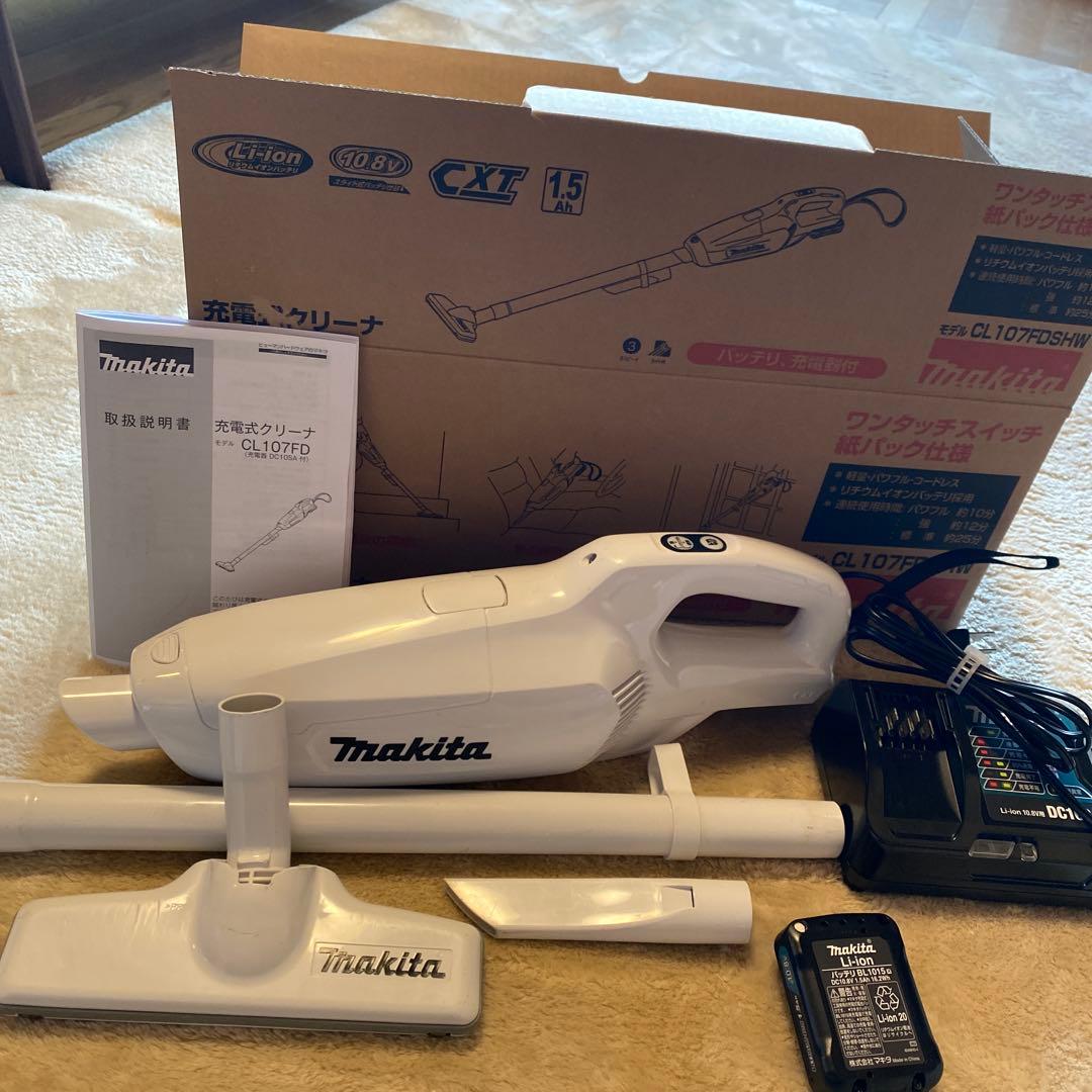 makita CL107FD 充電式クリーナー 本体