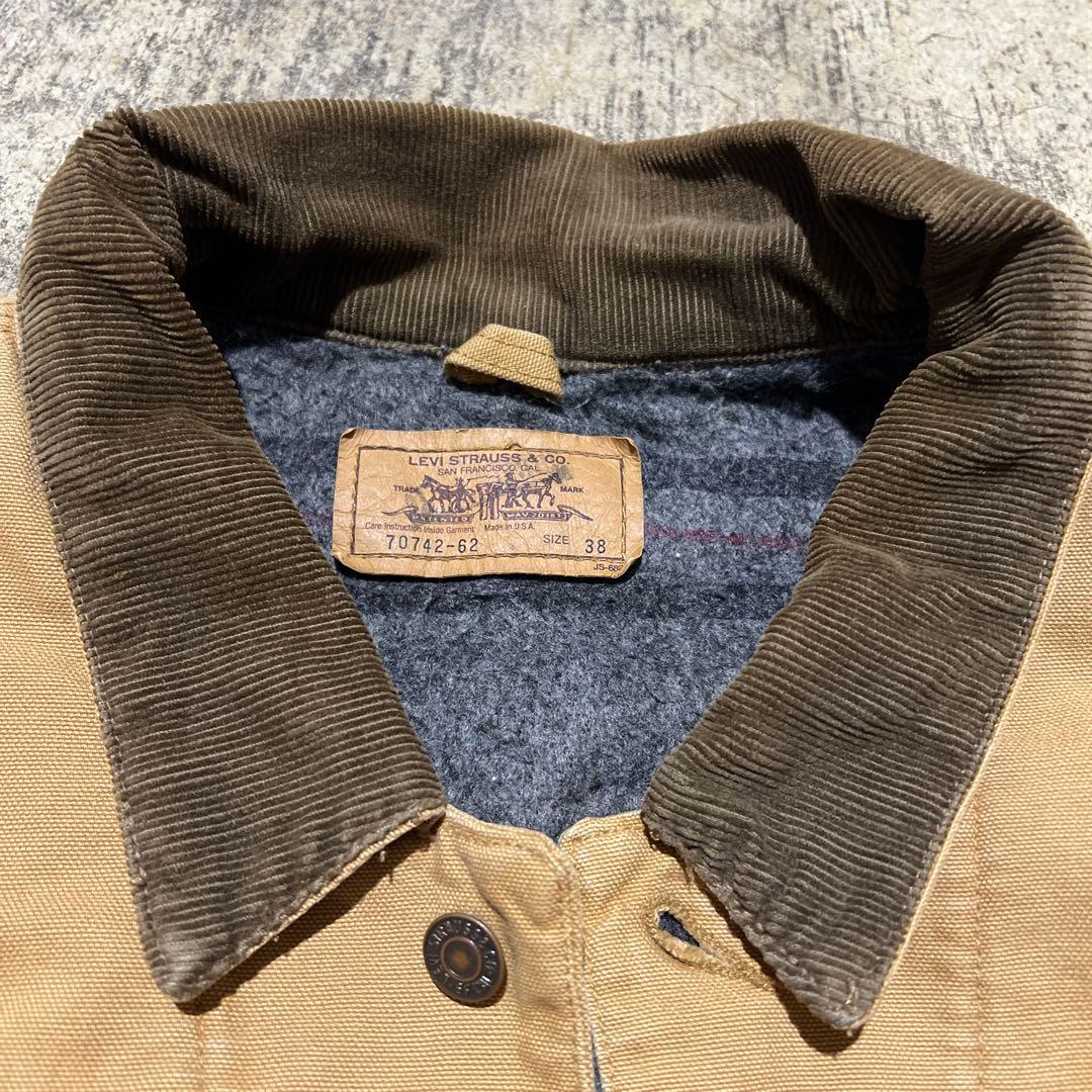 Levi's 70742-62 カバーオール ベージュ サイズ38