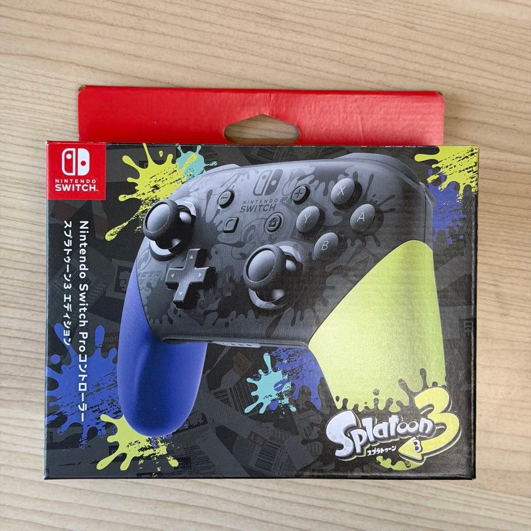 【新品】Nintendo Switch 純正 プロコン スプラトゥーン3