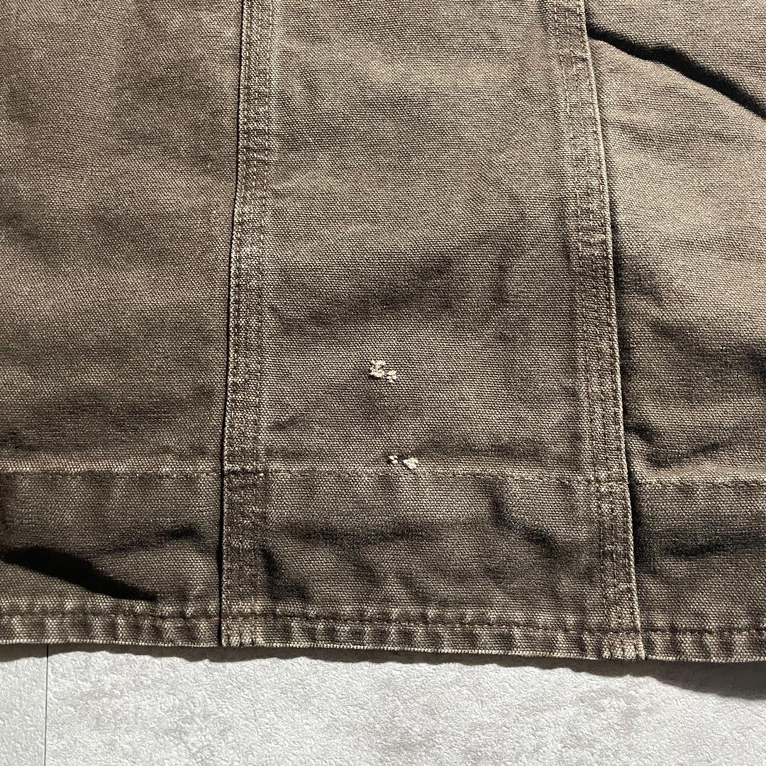 00s メキシコ製USA生地 ブラウン カーハート ベスト ダックM