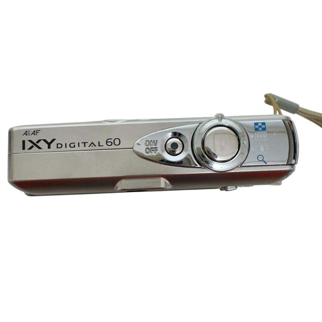 Canon IXY DIGITAL 60 シルバー オールドコンデジ
