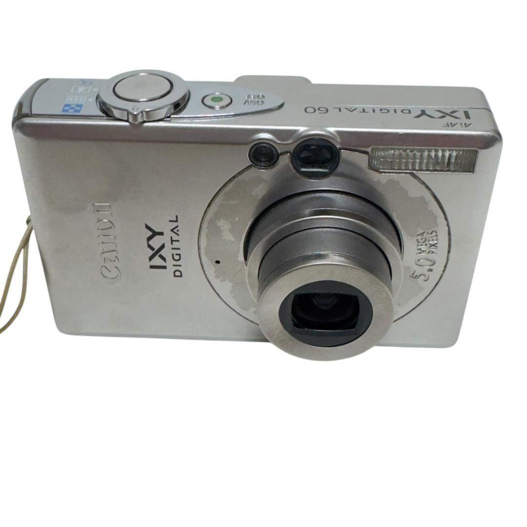 Canon IXY DIGITAL 60 シルバー オールドコンデジ