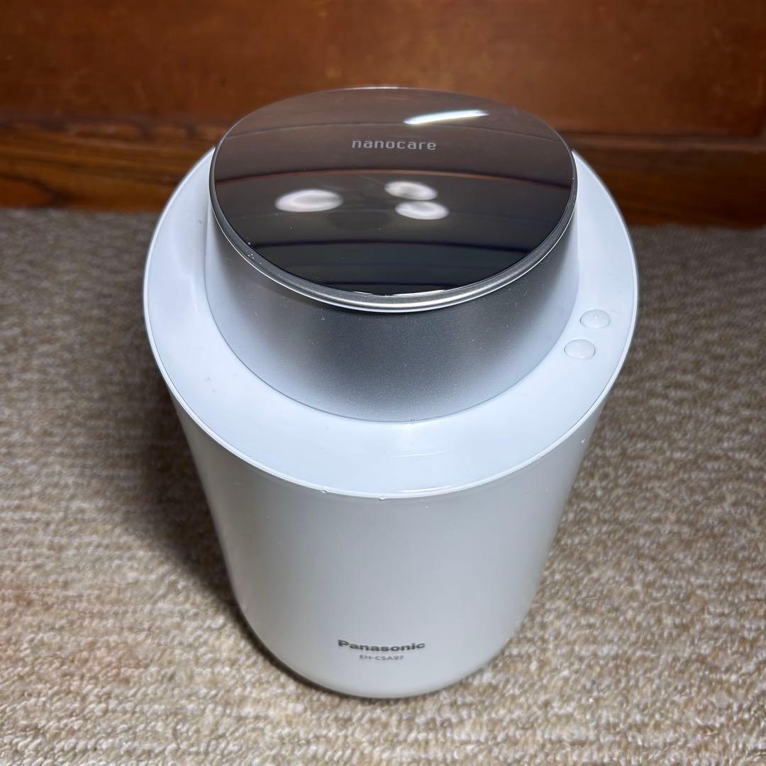 未使用級 Panasonic スチーマーナノケア　EH-CSA97-P ピンク