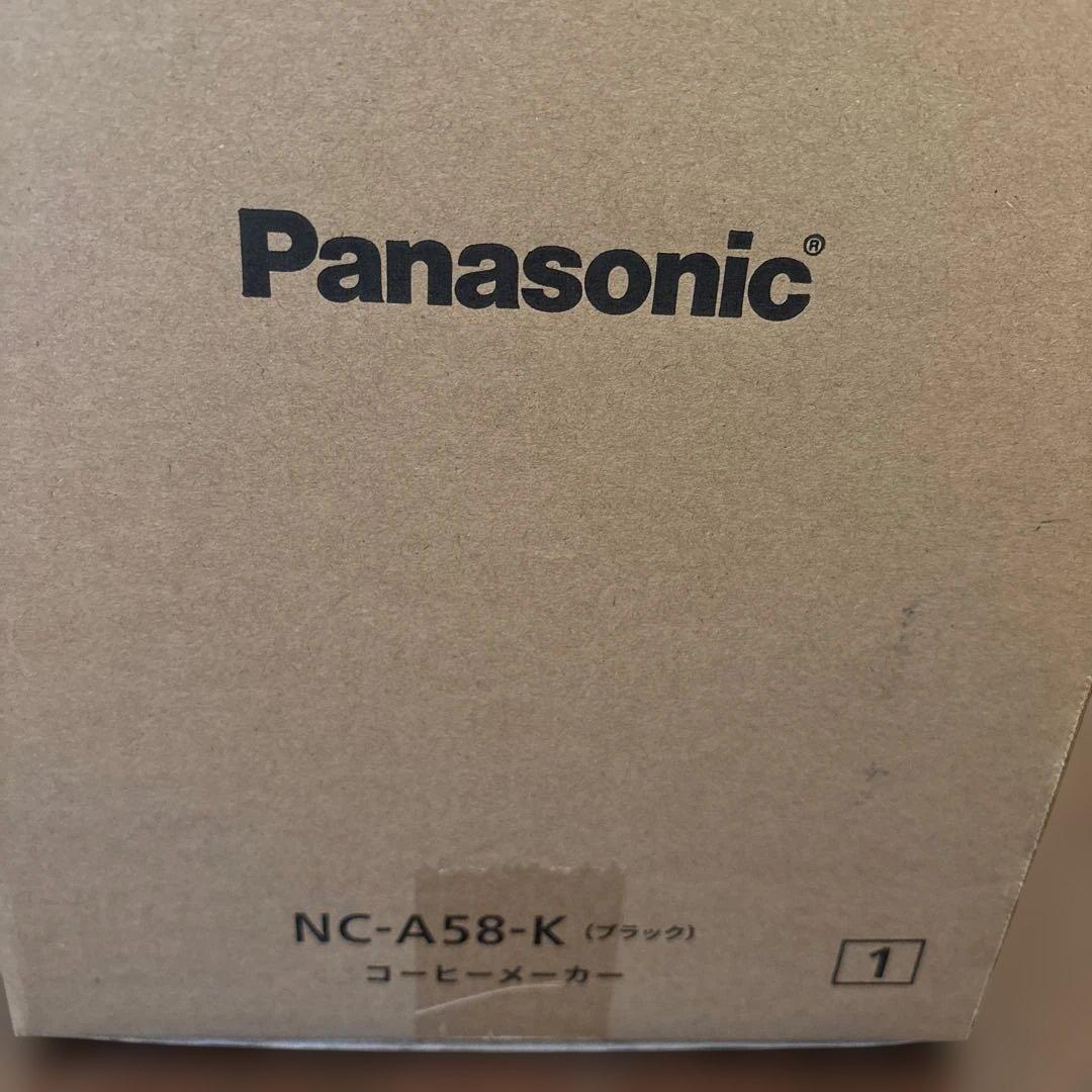 パナソニック　Panasonic コーヒーメーカー NC-A58-K