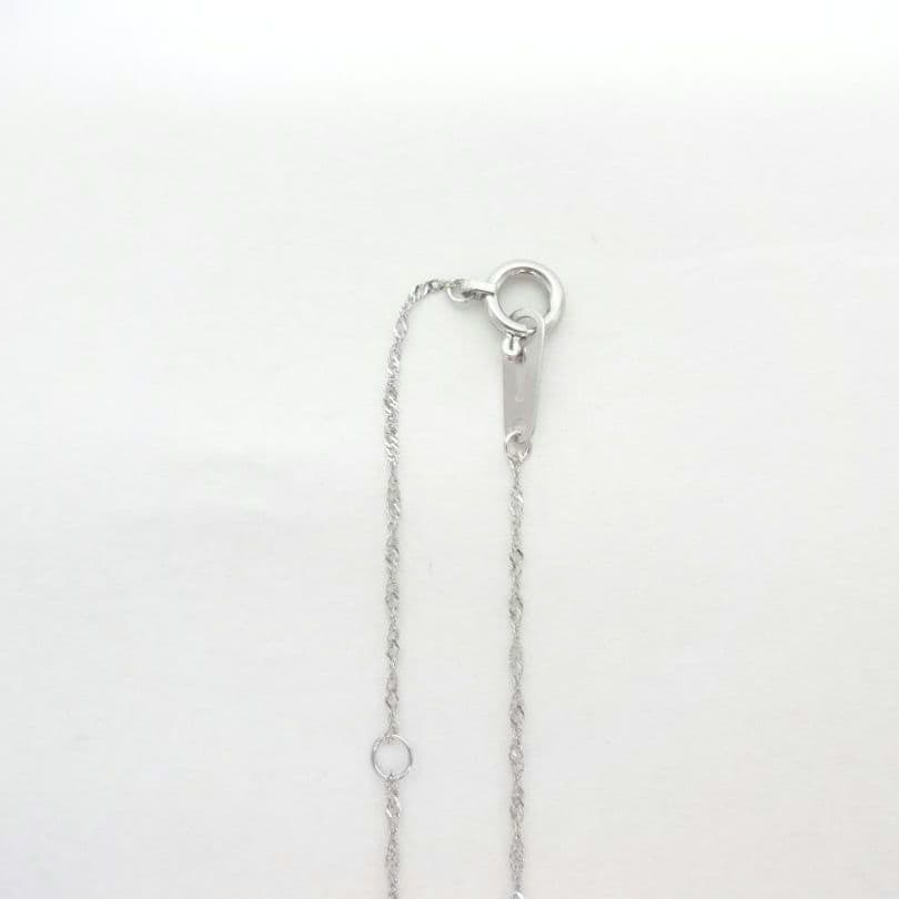 【美品】0.4ct　一粒ダイヤモンド　ネックレス　プラチナ